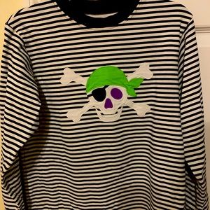 Boys pirate long sleeve shirt